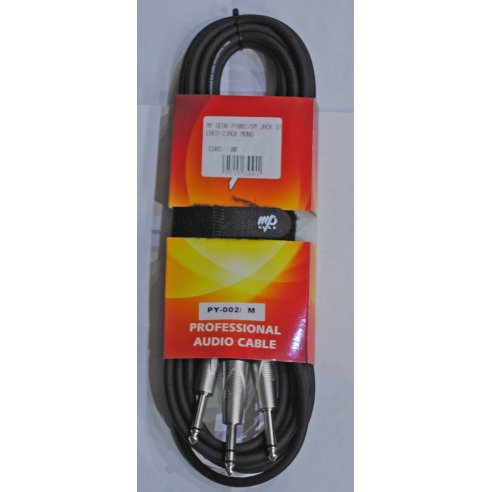 MP GEAR PY002/3M JACK STEREO-2JACK MONO