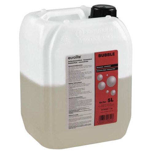 EUROLITE BUBBLE CONCENTRATE LIQUIDO PER BOLLE 5 LT.