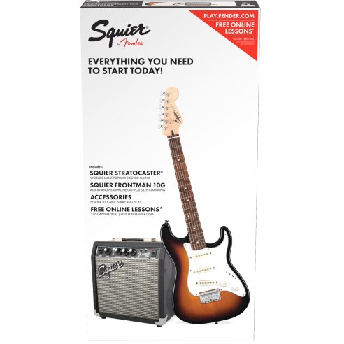 SQUIER STRATOCASTER PACK 10G BSB