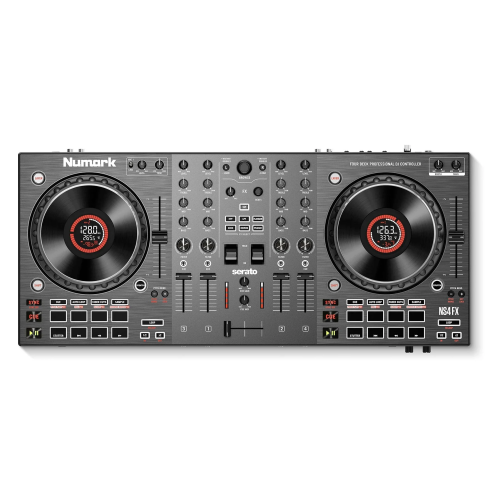 NUMARK NS4FX DJ CONTROLLER 4 CH