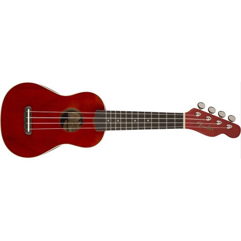 FENDER VENICE UKULELE SOPRANO CHERRY