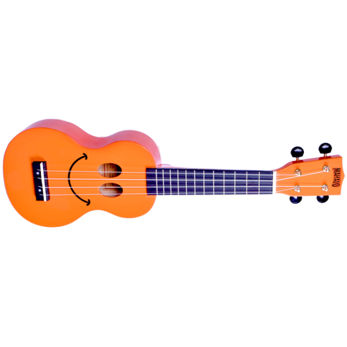 MAHALO UKULELE SMILE ARANCIONE