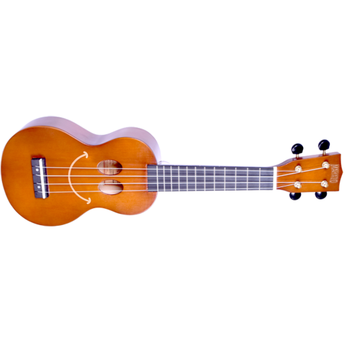 MAHALO UKULELE SMILE NATURAL