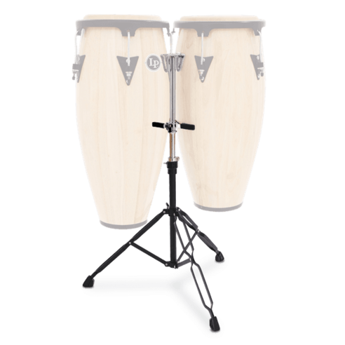 LP A653 SLIDE MOUNT DOUBLE CONGA STAND
