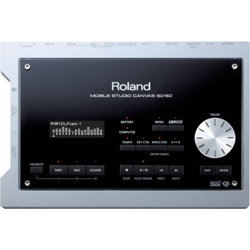 ROLAND SD50 SOUND MODULE STUDIO CANVAS