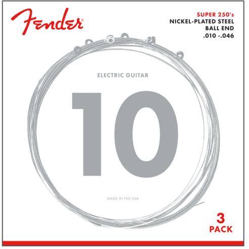 FENDER 250R 3 PACK 10-46