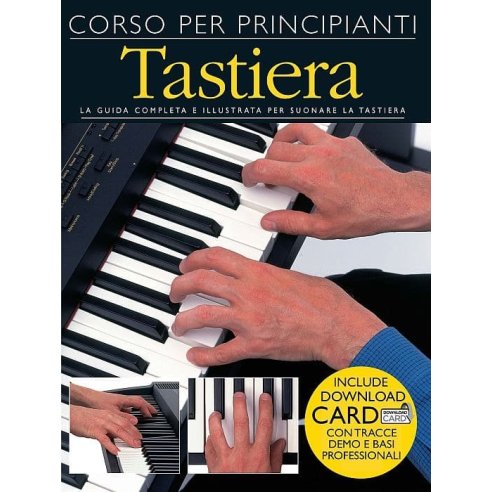 AAVV TASTIERA METODO PER PRINCIPIANTI + CARD