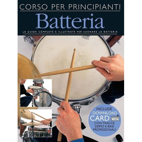 AAVV BATTERIA METODO PER PRINCIPIANTI + CARD