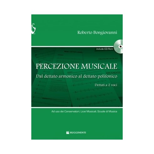 BONGIOVANNI PERCEZIONE MUSICALE + CD ROM