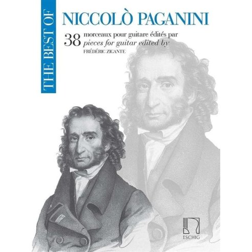 NICCOLO' PAGANINI THE BEST OF TRASCRITTO PER CHITARRA