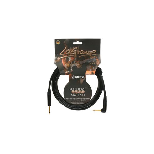 KLOTZ LAGPR0600 LAGRANGE CAVO JACK DORATO 90° 6 MT.