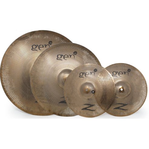 ZILDJIAN GEN16 AE 368 BRUSHED BRONZE SET 4 PIATTI NEW SERIES