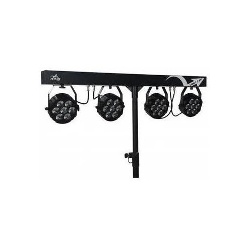 SAGITTER LEDKITHP7 BAT SET 4 PAR 7X10W LED RGBW/FC B
