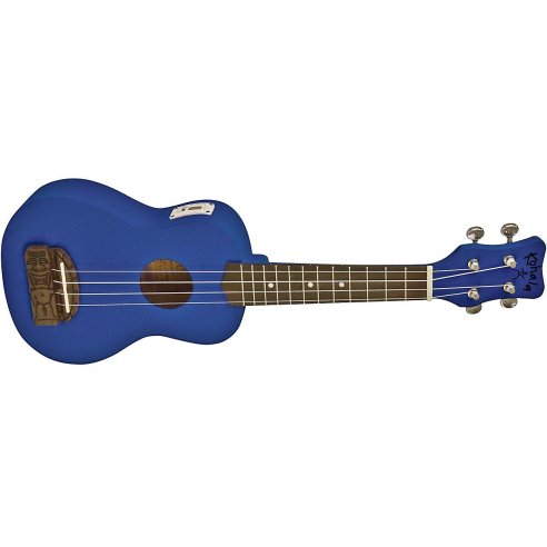 KOHALA KT-STBL TIKI UKES UKULELE SOPRANO OC.BLUE