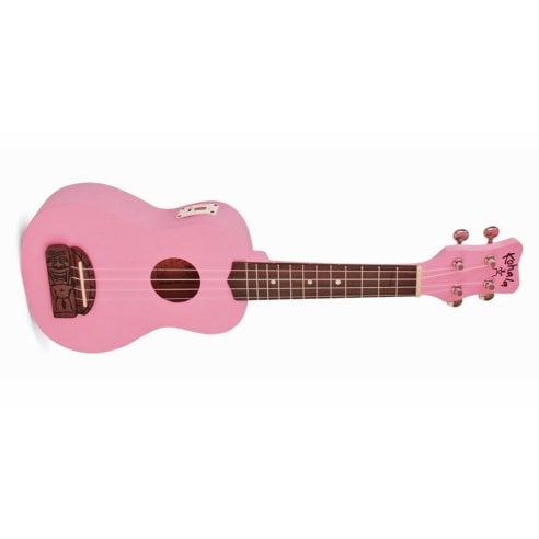 KOHALA KT-STPI TIKI UKES UKULELE SOPRANO PINK