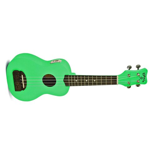 KOHALA KT-STSG TIKI UKES UKULELE SOPRANO SEA FOAM GREEN