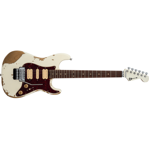 CHARVEL SUPER STOCK SC1 HSH FR RW AGED ARCTIC