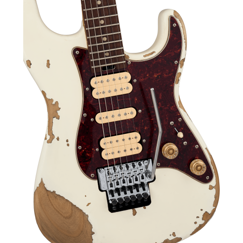 CHARVEL SUPER STOCK SC1 HSH FR RW AGED ARCTIC
