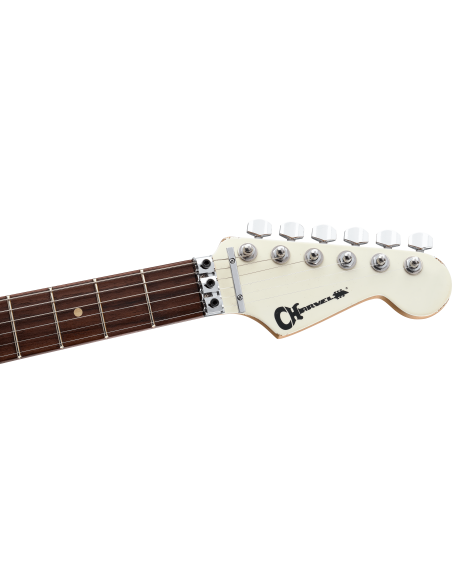 CHARVEL SUPER STOCK SC1 HSH FR RW AGED ARCTIC CHARVEL SUPER STOCK SC1 HSH FR RW AGED ARCTIC