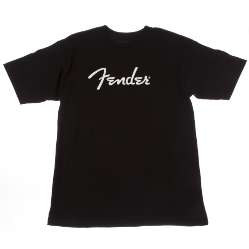 FENDER SPAGHETTI LOGO BLACK MEDIUM