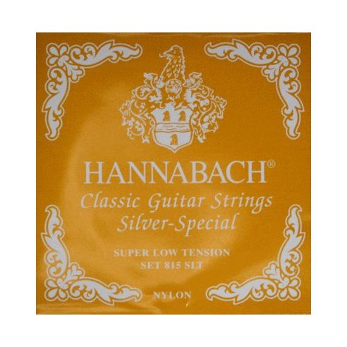 HANNABACH 815SL SUPER LOW TENSION SILVER SPECIAL SET