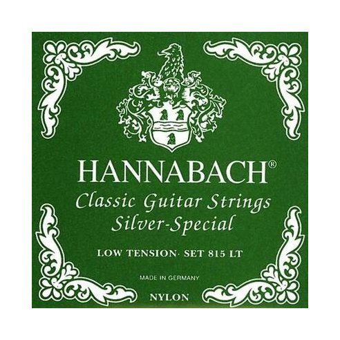 HANNABACH 815LT LOW TENSION SILVER SPECIAL SET