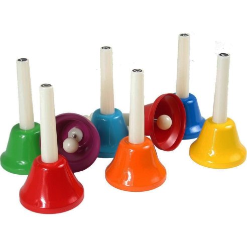 DOMUS EDUCATIONAL DE3000 SET 8 CAMPANE INTONATE E COLORATE
