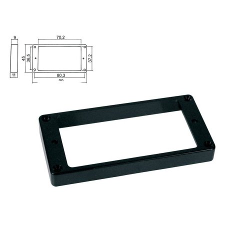 BOSTON HPF-04-TBK HUMBUCKER RING