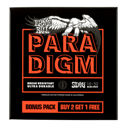 ERNIE BALL 3365 PARADIGM 010-052 3 PACK