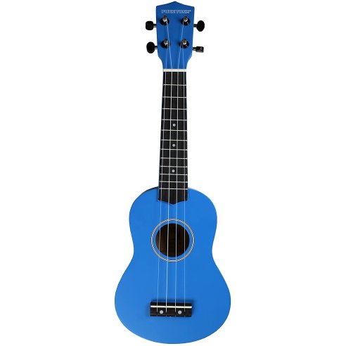 PURE TONE SOPRANO UKULELE BLUE PACK