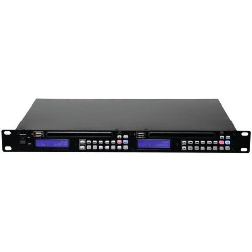 OMNITRONIC DMP-202 DUAL USB/CD PLAYER