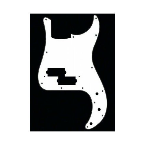 BOSTON PB-315-W PICKGUARD PRECISION WHITE