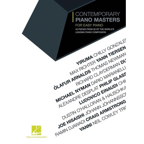 AAVV CONTEMPORARY PIANO MASTERS - EASY PIANO