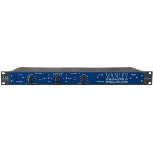 MANLEY DUAL MONO MIC PRE 30TH ANNIVERSARY