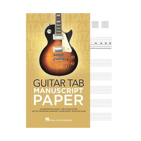 GUITAR TAB MANUSCRIPT PAPER