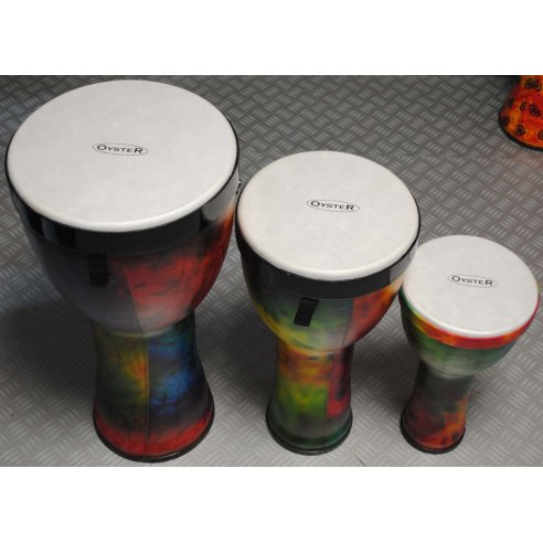 OYSTER NESTING PVC DJEMBE' SET TRE PEZZI