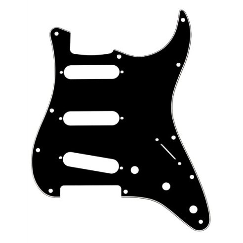 FENDER PICKGUARD STRAT BWB 11 HOLE STANDARD