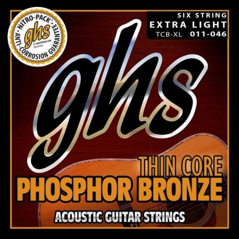 GHS TCB-XL THIN CORE PHOSPHOR BRONZE 011-046