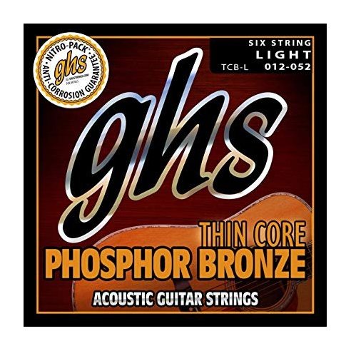 GHS TCB-L THIN CORE PHOSPHOR BRONZE 012-052