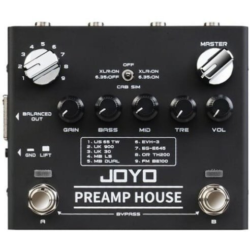 JOYO R-15 PREAMP HOUSE PEDAL EFFECT