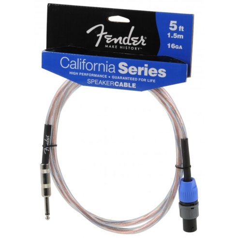 FENDER SPEAKER CABLE CALIFORNIA SERIES 1.5 MT SPEAKON/JACK 16GA 2X2.5MM