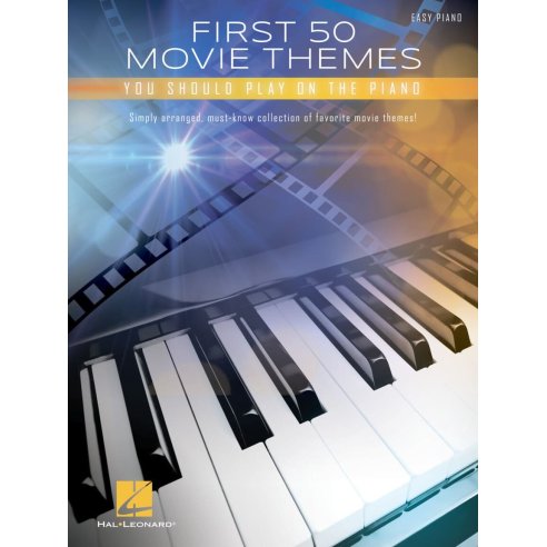 AAVV FIRST 50 MOVIE THEMES YOU SHOULD PLAY ON THE PIANO