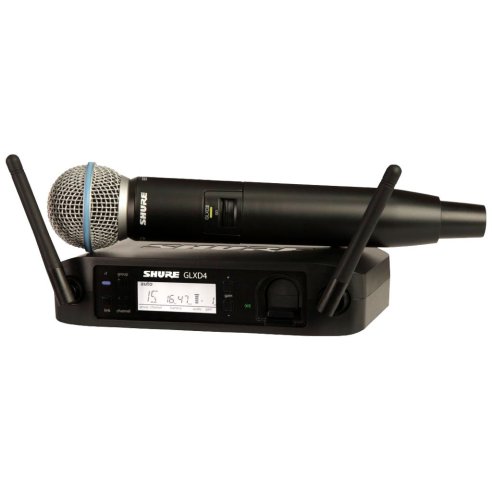 SHURE GLXD24E BETA58 SISTEMA RADIO DIGITALE A MANO