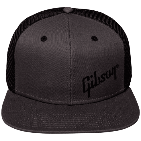 GIBSON CHARCOAL TRUCKER SNAPBACK