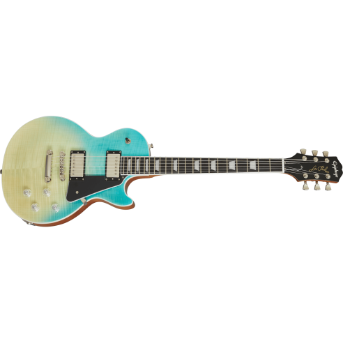 EPIPHONE LES PAUL MODERN FIGURED CARIBBEAN BLUE FADE