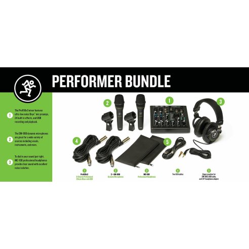 MACKIE PERFORMER BUNDLE
