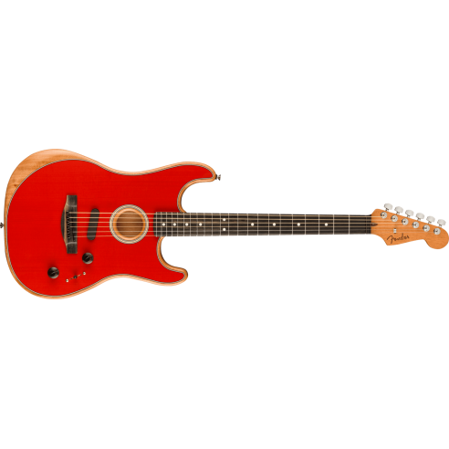 FENDER ACOUSTASONIC STRAT DAKOTA RED W/BAG