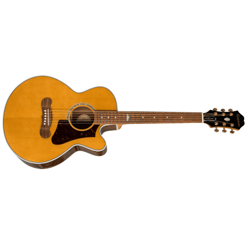 EPIPHONE J-200 EC STUDIO PARLOR VINTAGE NATURAL