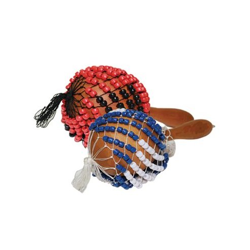 OYSTER MARACAS SET-M LEGNO MIX COLOR 2PZ MEDIUM
