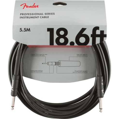 FENDER CABLE PRO 18.6' BLACK